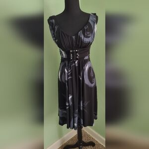 Little Black/Grey dress. Size.4